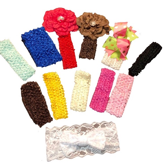 Other - Bundle of 12 Little Girl Headbands